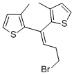 4-Bromo-1,1-bis(3-methyl-2-thienyl)-1-butene Structure,109857-81-0Structure