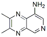 (6CI)-8-氨基-2,3-二甲基吡啶并[3,4-b]吡嗪结构式_109868-80-6结构式