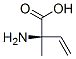 3-Butenoicacid,2-amino-2-methyl-,(2R)-(9CI) Structure,109958-86-3Structure