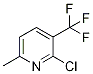 2-Chloro-6-methyl-3-(trifluoromethyl)pyridine Structure,1099597-74-6Structure