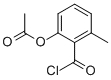 Benzoyl chloride, 2-(acetyloxy)-6-methyl-(9ci)Structure,109987-15-7Structure Benzoyl chloride, 2-(acetyloxy)-6-methyl-(9ci) Structure,109987-15-7Structure