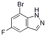 1H-indazole,7-bromo-5-fluoro- Structure,1100214-35-4Structure