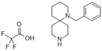 1,9-Diazaspiro[5.5]undecane, 1-(phenylmethyl)-, 2,2,2-trifluoroacetate (1:1) Structure,1100748-69-3Structure