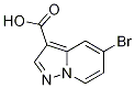 5-Bromopyrazolo[1,5-a]pyridine-3-carboxylicacid Structure,1101121-05-4Structure