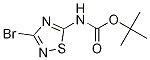 Tert-butyl (3-bromo-1,2,4-thiadiazol-5-yl)carbamate Structure,1101173-94-7Structure