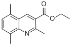 2,5,8-Trimethylquinoline-3-carboxylic acid ethyl ester Structure,110139-48-5Structure