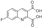 7-氟喹啉-2,3-二羧酸结构式_110139-62-3结构式