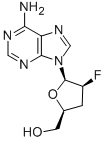 [(2S,4s,5r)-5-(6-aminopurin-9-yl)-4-fluorooxolan-2-yl]methanol Structure,110143-10-7Structure