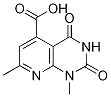 1,7-Dimethyl-2,4-dioxo-1,2,3,4-Tetrahydropyrido[2,3-d]pyrimidine-5-carboxylic acid Structure,110181-69-6Structure