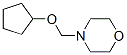 Morpholine, 4-[(cyclopentyloxy)methyl]-(9ci) Structure,110229-11-3Structure