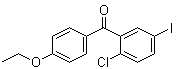 (5-碘-2-氯苯基)(4-乙氧基苯基)甲酮结构式_1103738-26-6结构式