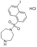 1-(5-Iodonaphthalene-1-sulfonyl)-1h-hexahydro-1,4-diazepine hydrochloride Structure,110448-33-4Structure