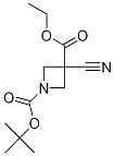 Ethyl 1-boc-3-cyanoazetidine-3-carboxylate Structure,1105663-96-4Structure