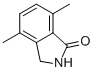 4,7-Dimethyl-2,3-dihydro-isoindol-1-one Structure,110568-66-6Structure