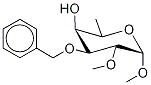 Methyl 3-O-Benzyl-6-Deoxy-2-O-Methylhexopyranoside Structure,110594-91-7Structure