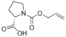 (S)-1-((allyloxy)carbonyl)pyrrolidine-2-carboxylicacid Structure,110637-44-0Structure