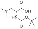 Boc-beta-n,n-dimethylamino-d-ala Structure,110755-32-3Structure