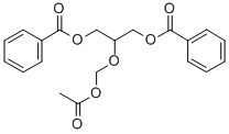 2-(乙酰氧基甲氧基)-1,3-丙烷二基二苯甲酸结构式_110874-22-1结构式