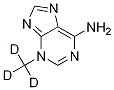 3-甲基腺嘌呤-d3结构式_110953-39-4结构式