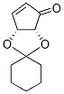 (1R,2r)-1,2-二羟基-3-环丙烯-5-酮 1,2-环己基 酮缩醇结构式_111005-65-3结构式