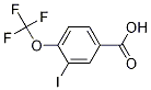 3-Iodo-4-(trifluoromethoxy)benzoic acid Structure,1110709-70-0Structure