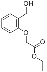 (2-Hydroxymethyl-phenoxy)-acetic acid ethyl ester Structure,111080-48-9Structure