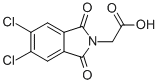 (5,6-Dichloro-1,3-dioxo-1,3-dihydro-isoindol-2-yl)-acetic acid Structure,111104-25-7Structure