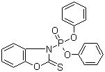 Diphenyl (2,3-dihydro-2-thioxo-3-benzoxazolyl)phosphonate Structure,111160-56-6Structure