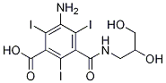 5-氨基-N-(2,3-二羟基丙基)-2,4,6-三碘间苯二甲酰胺酸结构式_111453-32-8结构式