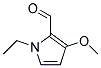 (9ci)-1-乙基-3-甲氧基-1H-吡咯-2-羧醛结构式_111455-90-4结构式