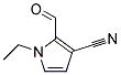 (9ci)-1-乙基-2-甲酰基-1H-吡咯-3-甲腈结构式_111455-91-5结构式
