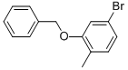 2-(Benzyloxy)-4-bromo-1-methylbenzene Structure,1114808-93-3Structure