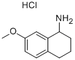 7-Methoxy-1,2,3,4-tetrahydronaphthalen-1-ylaminehydrochloride Structure,111758-82-8Structure