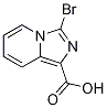 3-Bromoimidazo[1,5-a]pyridine-1-carboxylic acid Structure,1119512-48-9Structure