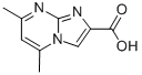 5,7-Dimethylimidazo[1,2-a]pyrimidine-2-carboxylic acid Structure,111984-01-1Structure