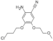 4-(3-Chloropropoxy)-5-methoxy-2-nitrobenzonitrile Structure,1122661-13-5Structure