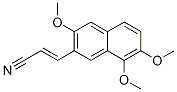 3-(3,7,8-Trimethoxynaphthalen-2-yl)acrylonitrile Structure,1123299-15-9Structure