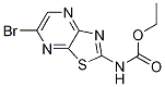 Ethyl (6-bromothiazolo[4,5-b]pyrazin-2-yl)carbamate Structure,112342-70-8Structure