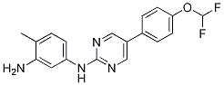 N1-(5-(4-(difluoromethoxy)phenyl)pyrimidin-2-yl)-4-methylbenzene-1,3-diamine Structure,1123515-40-1Structure