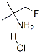 2-Fluoro-1,1-dimethyl-ethylamine hcl-salt Structure,112433-51-9Structure