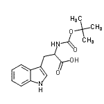 N-tert-butoxycarbonyl-dl-tryptophan Structure,112525-72-1Structure