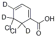 2,3-二氯苯甲酸-D3结构式_1126107-18-3结构式