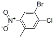 1-Bromo-2-chloro-4-methyl-5-nitrobenzene Structure,1126367-34-7Structure