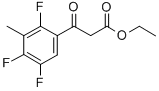 Ethyl3-(2,4,5-trifluoro-3-methylphenyl)-3-oxopropanoate Structure,112822-88-5Structure