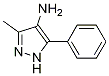 3-Methyl-5-phenyl-1h-pyrazol-4-amine Structure,112884-51-2Structure