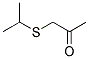 (9ci)-1-[(1-甲基乙基)硫代]-2-丙酮结构式_112988-41-7结构式