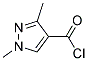 1,3-Dimethyl-1H-pyrazole-4-carbonyl chloride Structure,113100-61-1Structure