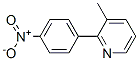 3-Methyl-2-(4-nitrophenyl)pyridine Structure,113120-13-1Structure