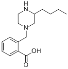 1-(2-Carboxyphenyl methyl)-3-n-butyl piperazine Structure,1131622-35-9Structure