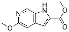 Methyl 5-methoxy-6-azaindole-2-carboxylate Structure,1132610-92-4Structure